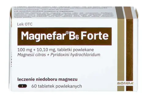 Magnefar B6 Forte – lek czy suplement? Sprawdź, co musisz wiedzieć przed stosowaniem