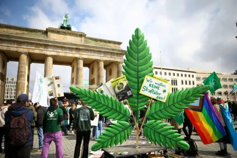 Protest w Berlinie. Ludzie domagają się legalizacji marihuany, nie chcą być traktowani jak przestępcy. Co grozi za posiadanie marihuany w Niemczech?