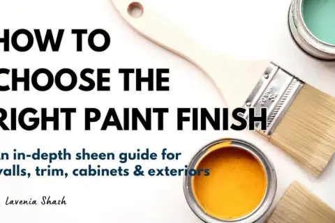 Learn about different types of paint finishes with this guide on choosing the right sheen for walls, trim, cabinets, and exteriors.
