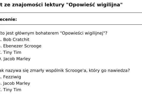 Opowieść wigilijna: cytaty Dickensa i lekcje na lepsze życie