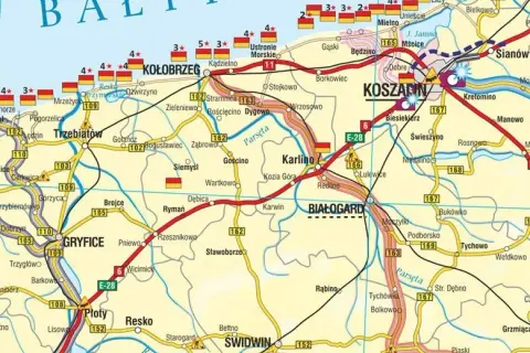 Jak dojechać do Mielna - uniknij korków i wybierz najlepszy transport