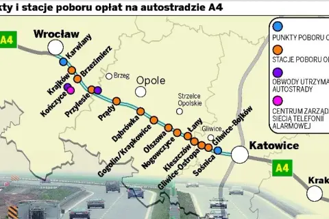 Jak płacić za autostradę A4 Gliwice Wrocław? Aktualne informacje o opłatach