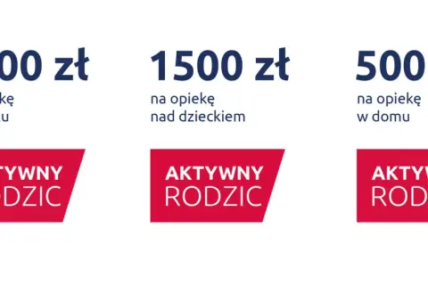 Trzy opcje wsparcia dla rodziców: 1500 zł na żłobek, 1500 zł na dziecko, 500 zł na opiekę domową. Program "Aktywny Rodzic" to wsparcie dla rodzin.
