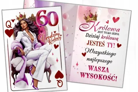 Kartki na 60 urodziny: Jak upamiętnić ten wyjątkowy jubileusz?