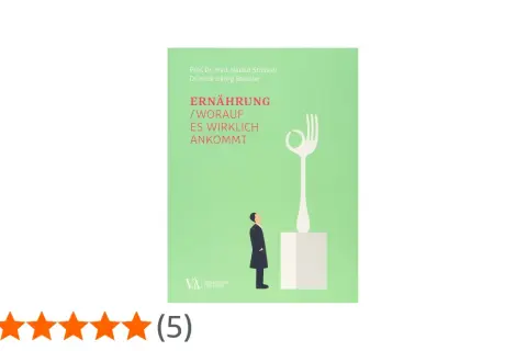 Buchcover: Mann blickt auf Gabel, die "macht fett fett". Titel: "Ernährung / Worauf es wirklich ankommt".