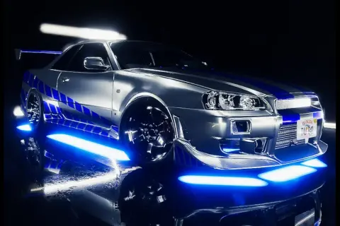 Nissan Skyline Paula Walkera: Kultowy samochód z filmu Fast & Furious