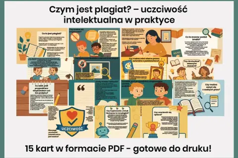 Plagiat to kradzież. Uczciwość intelektualna to szacunek dla pracy innych. Dowiedz się, czym jest **pastisz**, co to znaczy i dlaczego warto być uczciwym.