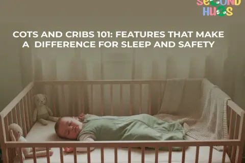 A baby sleeps soundly in a safe crib, a key feature for peaceful sleep. Learn what is the safest crib for a baby.