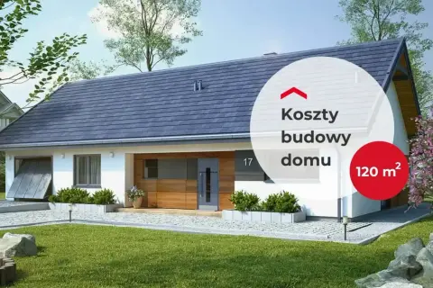 Nowoczesny dom 120 m². Sprawdź, jaki koszt budowy domu 120 m² jest realny.