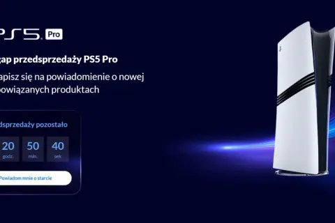 Nadchodząca premiera PS5 Pro! Zapisz się na powiadomienie o starcie przedsprzedaży nowej konsoli i akcesoriów.