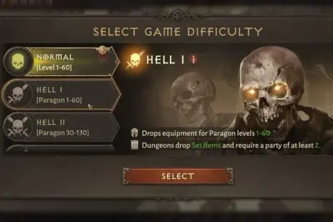 Diablo Immortal: Jak zmienić poziom trudności? Piekło i Inferno