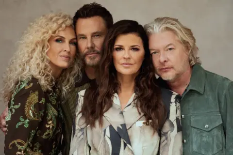 The Chicks, a country music group, pose for a portrait. Their latest album, "Gaslighter," features a setlist of powerful songs.