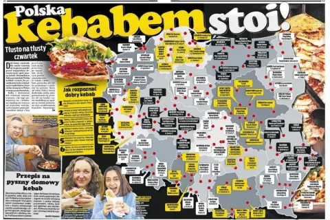 Ile jest kebabów w Polsce? Zaskakujące statystyki i fakty