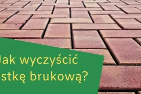 Jak wyczyścić kostkę brukową z cementu: 5 skutecznych metod