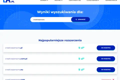 Jak sprawdzić domenę? Wolna, zajęta? Rejestracja i alternatywy