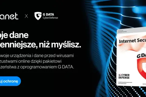 Twoje dane są cenniejsze niż myślisz. Chroń się przed wirusami i oszustwami online, bo to nie jest scam. Pakiet bezpieczeństwa G DATA chroni Cię.