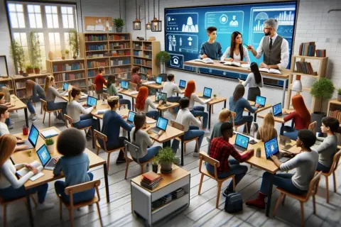Nauczanie hybrydowe: Jak to działa? Przyszłość edukacji w Polsce