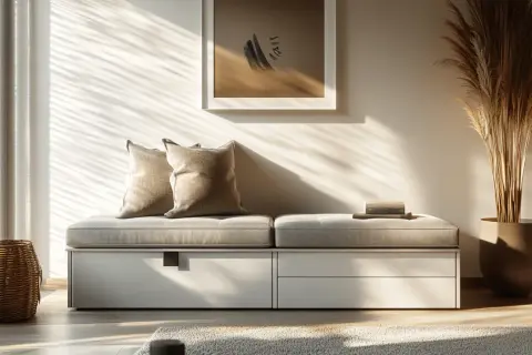 Polsterbänke Schlafzimmer: Praktische Lösungen für Stil und Stauraum