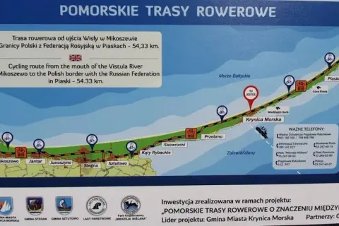 Ile km z Gdańska do Krynicy Morskiej? Sprawdź najkrótszą trasę