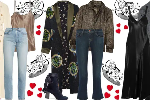 Idee per come vestirsi al primo appuntamento con un uomo: abiti eleganti, jeans chic e scarpe alla moda per fare colpo.