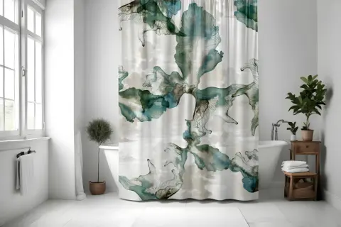 Cortina de baño: ¿cuál es la ideal? Materiales, diseño y moho