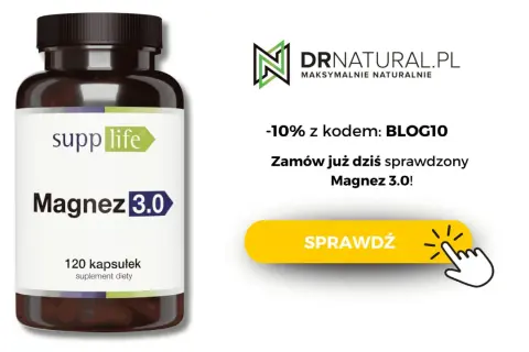 Magnez 3.0 od Supp Life, idealny magnez dla sportowców. Zamów już dziś i skorzystaj z -10% rabatu!