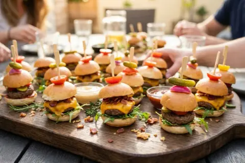 Mini burgers apéro : recettes & astuces pour bluffer vos invités