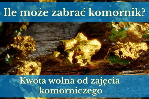 Złote samorodki symbolizują bogactwo. Dowiedz się, jaka będzie kwota wolna od zajęcia komorniczego 2025, by chronić swoje oszczędności.