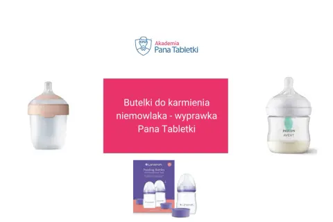 Jaka butelka dla noworodka? Na zdjęciu butelki Lovi, Lansinoh i Philips Avent. Idealne do wyprawki malucha.