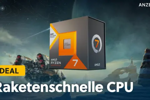 AMD Ryzen 7 7800X3D im Test: Raketenschnelle CPU im Weltraum-Design. Ein Deal für Gamer!