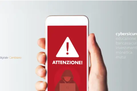 Attenzione! Il tuo bonifico è stato truffato. Un hacker ti avvisa sul telefono. Proteggi la tua cybersicurezza.