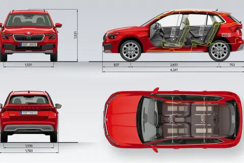 Skoda Kamiq bagażnik: Wymiary i praktyczne zastosowanie w codziennym użytkowaniu
