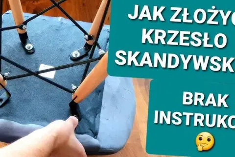 Montaż krzesła krok po kroku: Złóż stabilny mebel bez frustracji