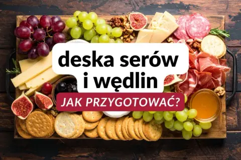 Apetyczna deska serów i wędlin z winogronami, figami i miodem. Idealna na spotkanie z przyjaciółmi.