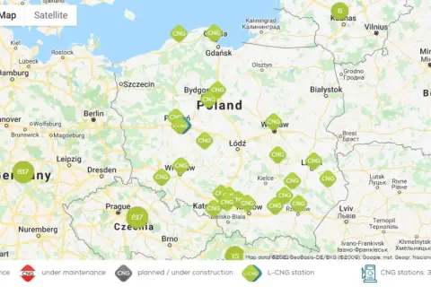 Gdzie zatankuję CNG? Sprawdź dostępne stacje w Polsce i ich godziny