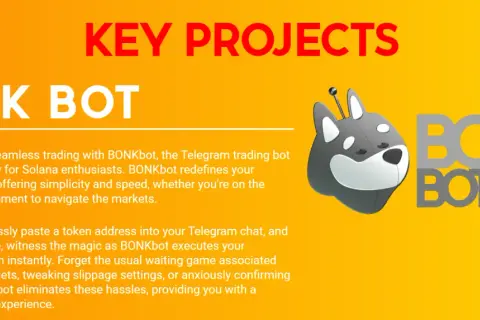 BONK Bot to bot do handlu na Telegramie dla entuzjastów Solana. Ułatwia transakcje kryptowalutowe, odpowiadając na pytanie: co to jest kryptowaluta bonk.