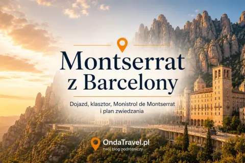 Majestatyczne góry Montserrat z klasztorem, idealne na jednodniową wycieczkę z Barcelony. Odkryj piękno tego miejsca!