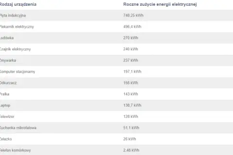 Ile prądu zużywają urządzenia domowe i jak obniżyć rachunki?