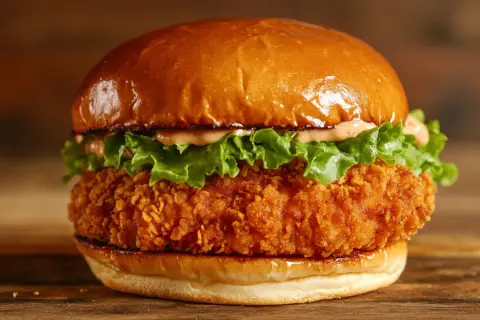 Le secret du burger de poulet maison: recette croustillante parfaite