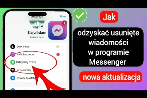 Jak odzyskać usunięte wiadomości z Messengera i uniknąć ich utraty