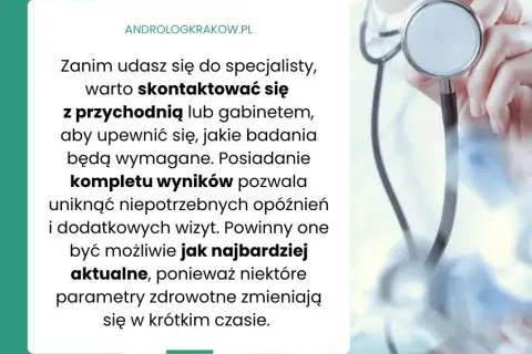Badania krwi u urologa: co musisz wiedzieć przed wizytą?