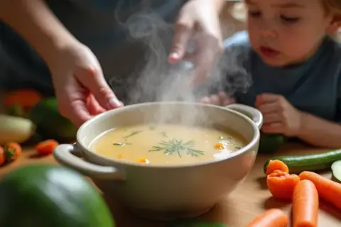 Co na obiad przy anginie? Lekkie dania, które nie podrażnią gardła