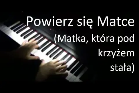 Podkład muzyczny do Matka która pod krzyżem stała na liturgię