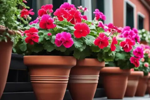 Jakie doniczki do pelargonii zapewnią zdrowy wzrost roślin?
