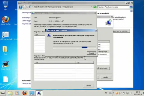 Jak przywrócić komputer do ustawień fabrycznych Windows 7 bez utraty danych