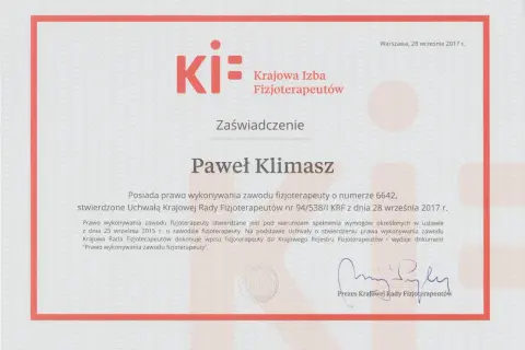 Prawo wykonywania zawodu fizjoterapeuty: Kiedy wygasa i jak odzyskać?
