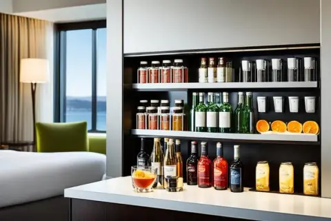 Minibar w hotelu: płatny czy darmowy? Sprawdź, jak uniknąć kosztów