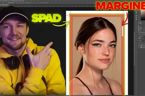 Przygotuj plik do druku w Photoshopie: CMYK, DPI, spady bez błędów