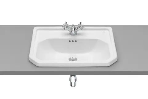 Umywalka retro wpuszczana w blat - elegancja i funkcjonalność w łazience