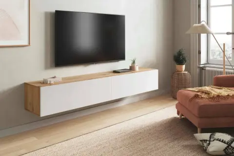 Muebles TV suspendidos: Guía experta para un salón moderno y funcional